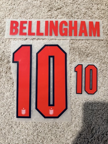 2026 England World Cup Jude Bellingham Player Issue Size Nameset Name Number