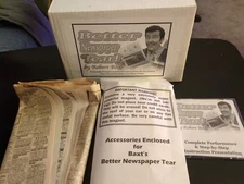 Better Newspaper Tear By Robert Baxt