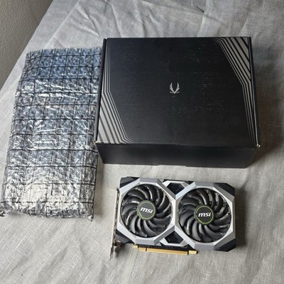 MSI NVIDIA GeForce GTX 1660 Venus OC 6GB GDDR Graphics Card