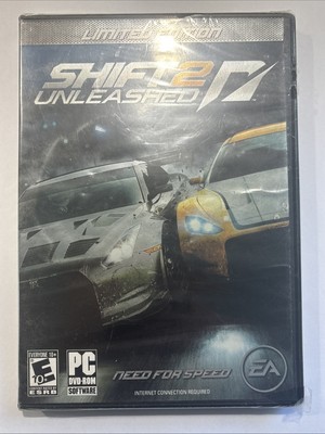 NEW SEALED - Shift 2 Unleashed (limited Edition) - PC