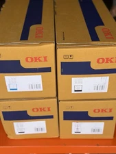 Lot of 4! OKI 45103728 BLACK IMAGE DRUM C900 SERIES C911 C931 C941 45103727 Cyan
