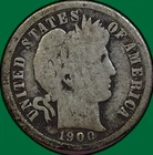 1900-O Barber Dime Good G Coin #35702