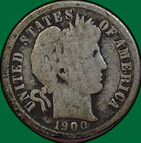1900-O Barber Dime Good G Coin #35702
