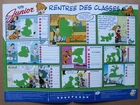BOULE & BILL CALENDRIER SCOLAIRE Nestlé Junior BOLLIE & BILLIE Roba kalender