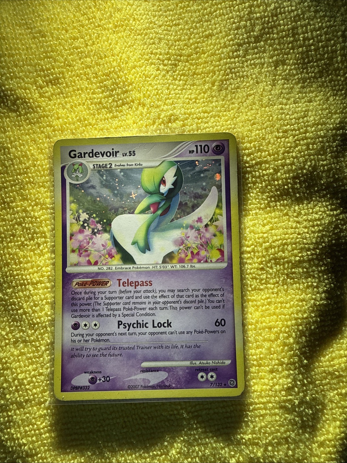 Gardevoir 7/132 Holo Rare Secret Wonders Pokemon Card