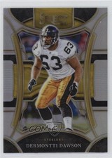 2023 Panini Select Suite Level Silver Prizm Dermontti Dawson #481 HOF 0us8