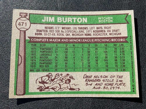 1976 TOPPS BASEBALL SERIES 405-532 PICK CARDS YOU WANT #### - Picture 225 of 387