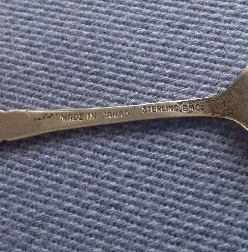 Cuchara de plata esterlina Canadá GORE BAY recuerdo BM Co hecha en Canadá - Imagen 7 de 7