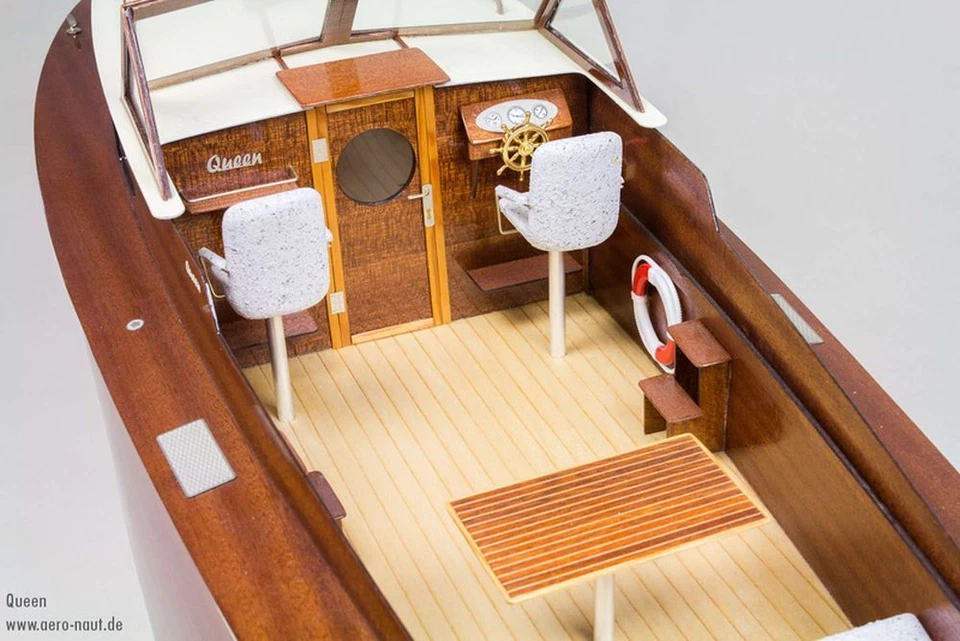 Queen Sportboot Bausatz Aeronaut Aero-Naut Schiff RC NEU&OVP - Bild 3 von 3