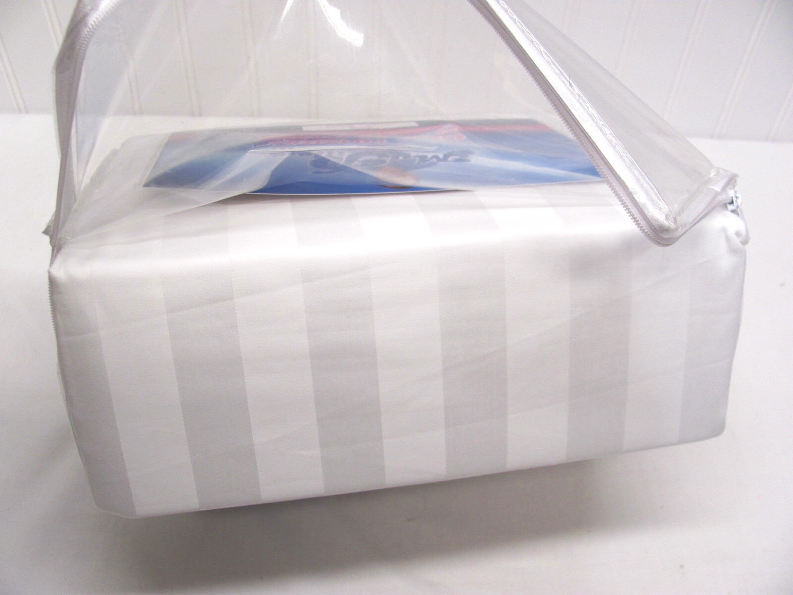 NEW My Pillow GIZA DREAM Sheet Set KING Stripe White L2 eBay