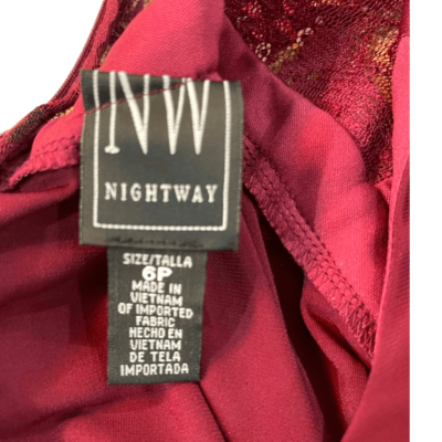 Nightway Women's Burgundy Red Halter Lace Bodycon Maxi Dress Size 6P NWT | eBay Nightway Women's Burgundy Red Halter Lace Bodycon Maxi Dress Size 6P NWT | eBay
