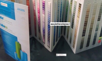 AMANN SABA AND AMANN SABATEX SEWING MACHINE THREAD COLOR FOLDER