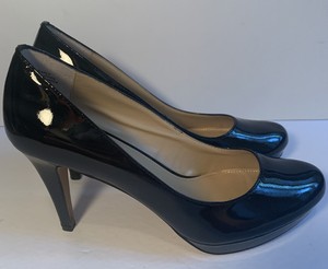 black patent leather pumps 3 inch heel