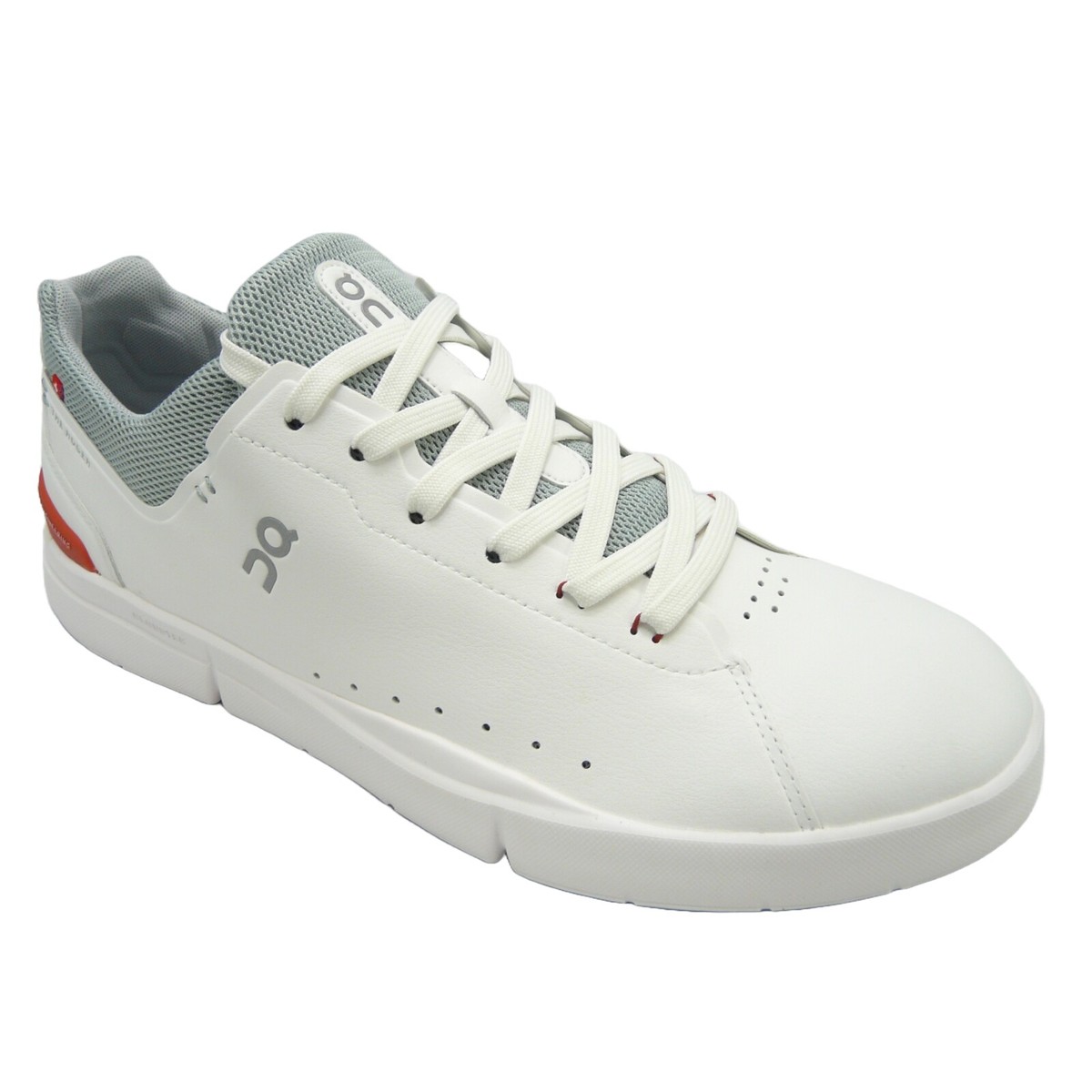On Running The Roger Advantage Men's Shoes White/Flare US 11.5 | eBay