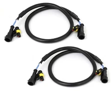 HID Extension Wire 50CM H10 9145 Two Harness Fog Light Xenon Ballast Socket