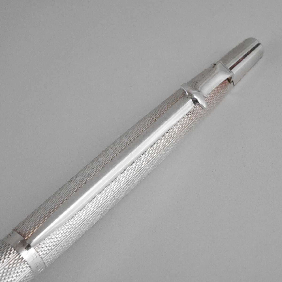 CARAN d'ACHE CdA MADISON Silver Plated Barley Ballpoint Pen
