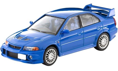 Tomica Limited Vintage Neo 1/64 LV-N190a Mitsubishi Lancer GSR Evolution VI Azul - Imagen 2 de 3