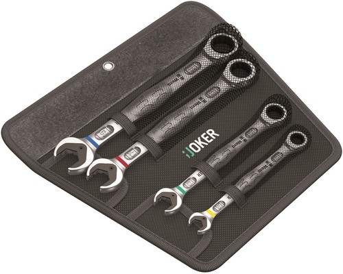 Wera JOKER 6000 Metric & Imperial Combination Ratchet Open End Spanner,All Sizes - Picture 13 of 29