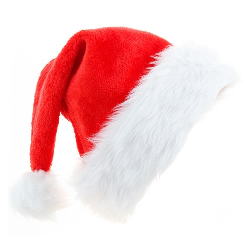 SEQUIN SANTA HAT FATHER CHRISTMAS HAT FANCY DRESS COSTUME ACCESSORY XMAS PARTY - Picture 7 of 9