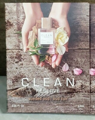 Clean Reserve Sueded Oud oz perfume sample spray, ml