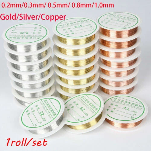 Copper Jewellery Making Cord, Thread & Wire