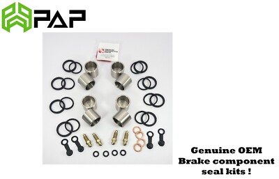 Suzuki 1988 RG250 H Gamma GJ21B vorne Bremssattel Kolben Dichtung Umbausatz