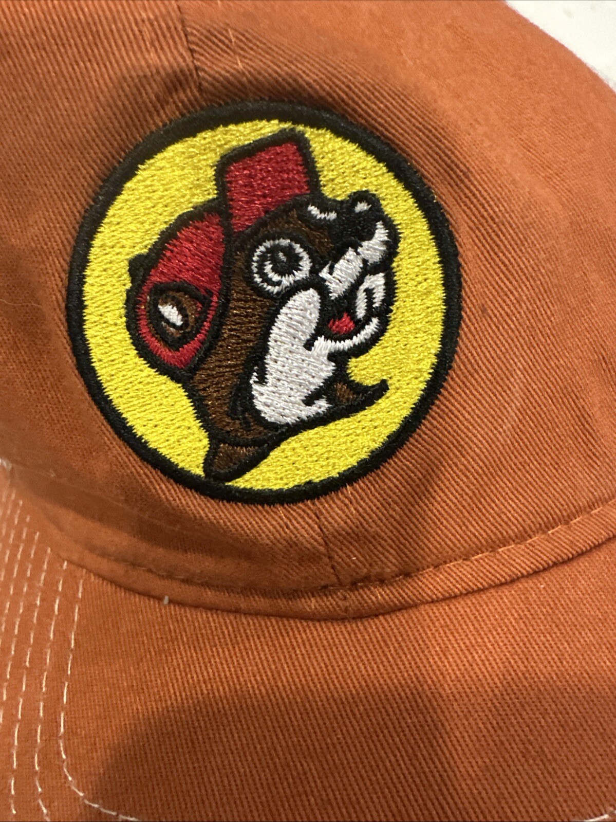 Buc-ees Hat Cap Burnt Orange Patch Embroidered Lo… - image 7