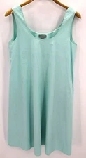 COS Dress Womens Mint Green Cotton Sleeveless Maxi Shift Dress Size 8 Lagenlook