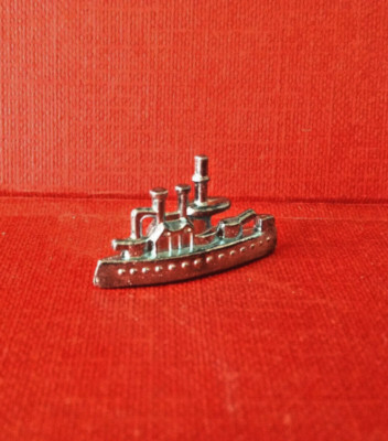 Aktuelle Original moderne Monopoly Spielfigur Medaille - Schiff Boot