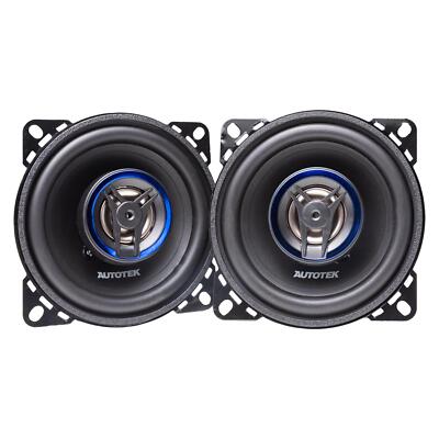 Autotek Street Machine SM4CX 4 Inch 2-Way Car Audio Coaxial Speaker System