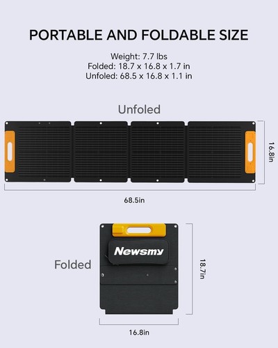 576 Wh Portable Power Station, 700 Watt Generator, RV Outdoor Power Box - Bild 2 von 19