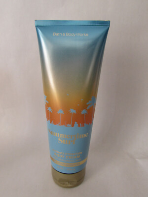  Bath & Body Works Summertime Surf With Hyaluronic Acid Body Cream 8 oz New