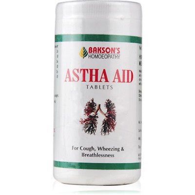  Bakson's Astha Aid 200 Tablet Free shipping