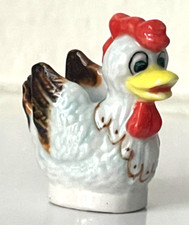 Superbe Maxi Fève Poule Pâques Galette des rois French charm H=3,9cm !