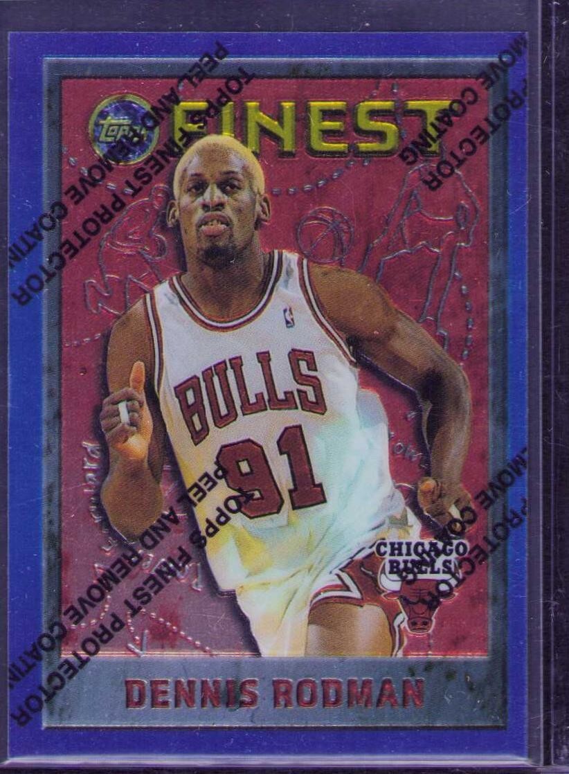 1995-96 Topps Finest - #149 Dennis Rodman