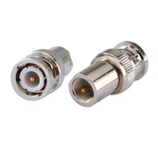 5-Pack BNC Male to FME Male Antenna Cable Coaxial Connector Adapter Convertor