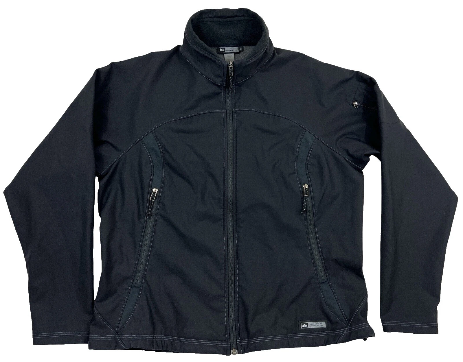 REI negro sólido abrigos, chaquetas y chalecos para Mujeres