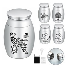 Mini Cremation Urn for Ashes Butterfly/Rose/Heart Urns for Ashes Keepsake Gifts