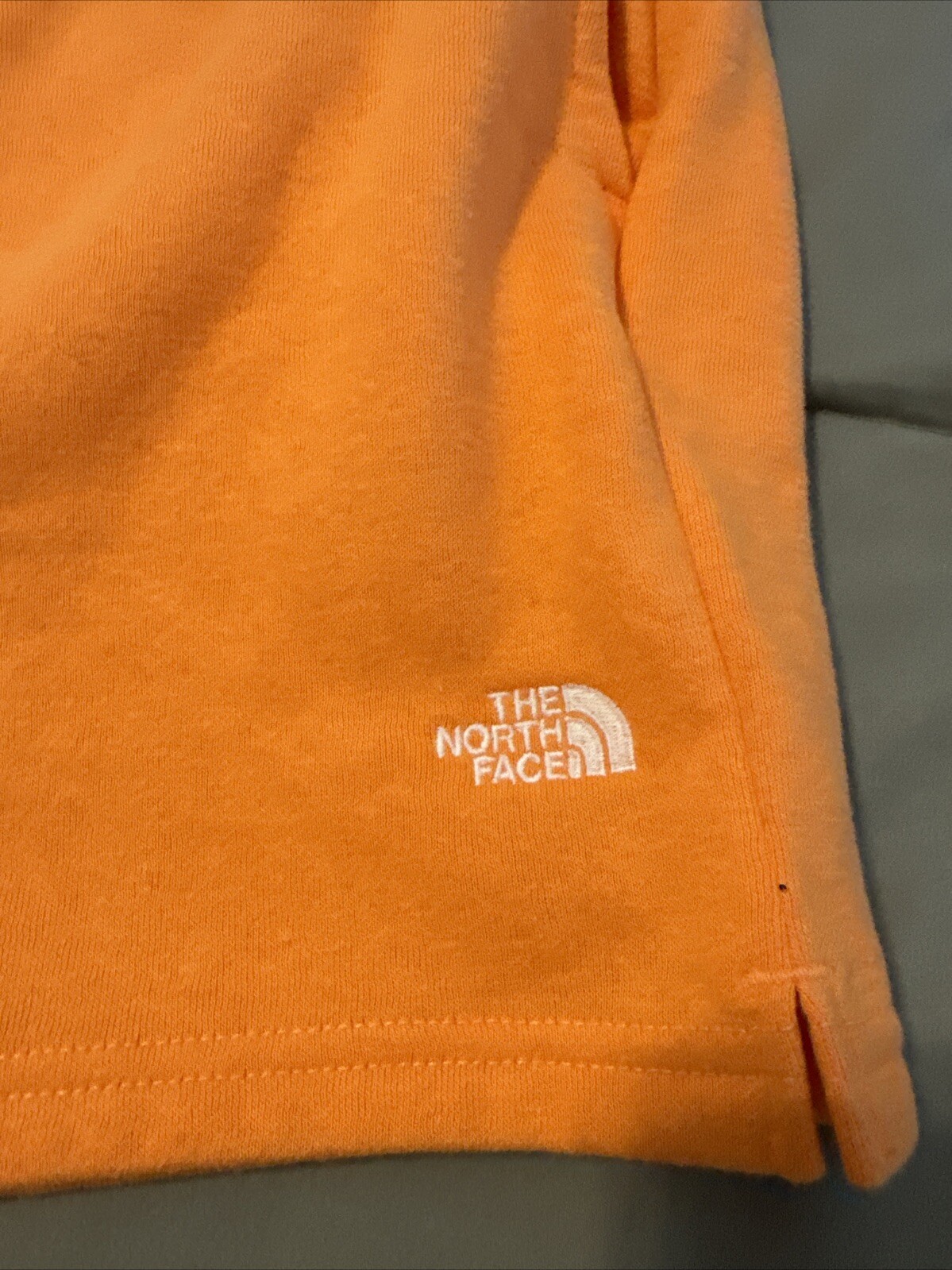 THE NORTH FACE Shorts Women’s 2XL Orange Half Dome Fleece Standard Fit Pockets image 2