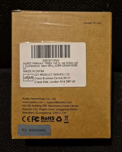 Aukey 1080p webcam *bnib* - Bild 2 von 3