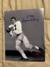 Raymond Berry NFL Football HOF, Baltimore Colts - Autographed 8x10 Photo To Mike