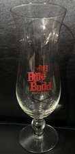 Vintage Billy Budd Restaurant Hurricane Cocktail Glass 8.25" Advertising Barware