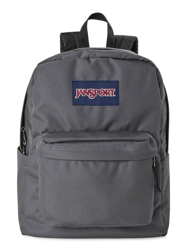 JanSport SuperBreak Backpack - Graphite Grey - Picture 1 of 3