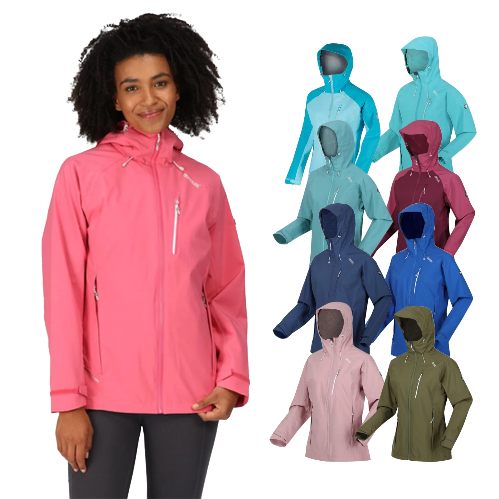 Regatta Womens Birchdale Waterproof Jacket Outdoor Ladies Rain Coat RRP £110