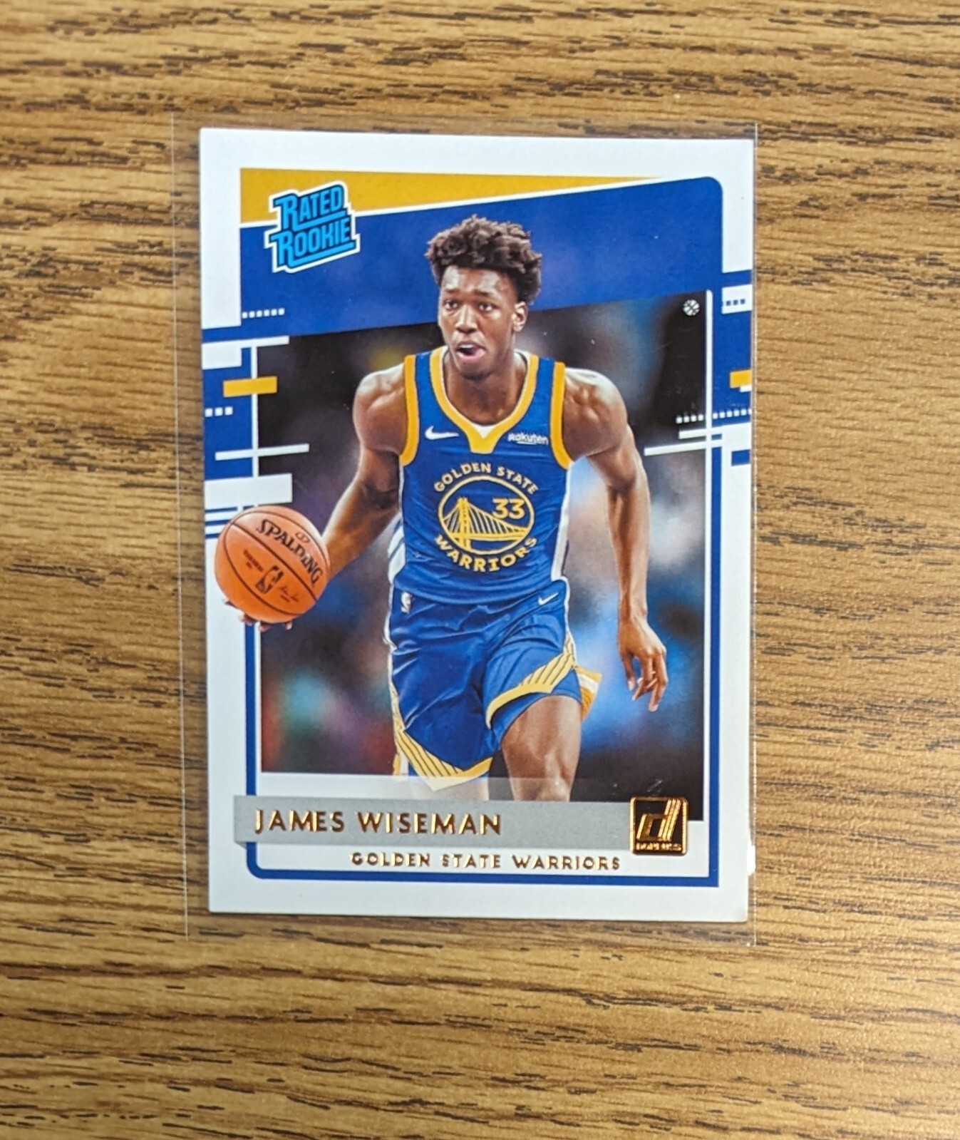 2020-21 Donruss Rated Rookie #226 James Wiseman RC