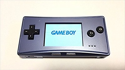 Used Game Boy Micro Blue Maker End of production Shipping from JAPAN