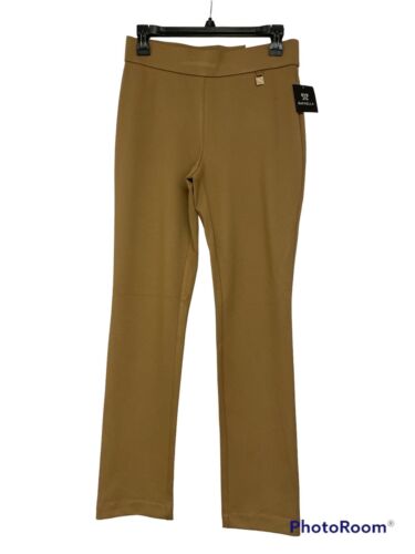 Rafaella Women's Comfort Fit Slim Leg Pull-On Elastic Waist Dress Pants Sz 4