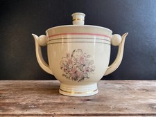 Sucrier en Porcelaine Vintage Royal Limoges France - Motif Floral