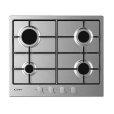 Piano cottura 4 Fuochi Candy incasso a gas 60 cm Inox CEL6PBRX Timeless