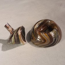 ANDY DAVIS, Glass Art Spinning Top  Base, Jabo Joker's Run  , 268P